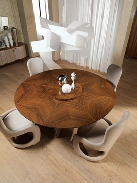 DESYO - Round table with Lazy Susan by Carpanelli - view 3