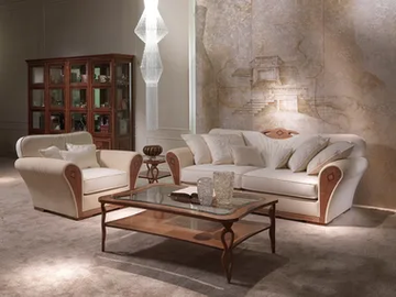 CHARME - Leather sofa by Carpanelli - view 2