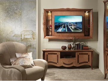 CHARME - Wooden TV cabinet by Carpanelli - view 2