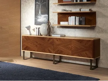 DESYO - Wooden sideboard with doors by Carpanelli - view 2
