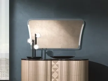 MISTRAL - Rectangular wall-mounted mirror by Carpanelli - view 2