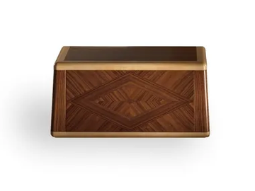 DESYO - Rectangular wooden bedside table by Carpanelli - view 2