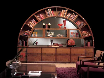 ARCO - Bookcase Display cabinet by Carpanelli - view 2