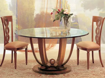 PRIMAVERA - Round crystal table by Carpanelli - view 2