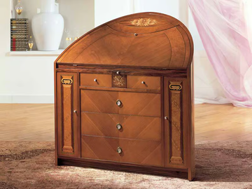 TRUMEAU NEOCLASSICO - Neoclassical style cherry wood chest of drawers by Carpanelli - view 2