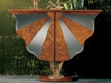 ALI DI FARFALLA - Rectangular briar console table by Carpanelli - view 2