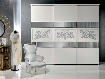 900 - Classic style wardrobe with sliding doors by Carpanelli - view 3