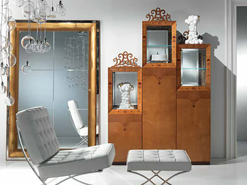 DALÌ - Wall-mounted framed mirror by Carpanelli - view 3