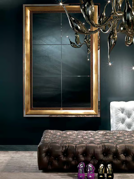DALÌ - Wall-mounted framed mirror by Carpanelli - view 2