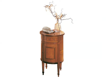 AURORA - Round bedside table with drawers by Carpanelli - view 2