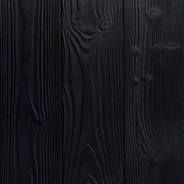 Burnt Brushed Douglas Wall Cladding | Le Ténébreux | CarréSol Éditions by CarréSol Éditions