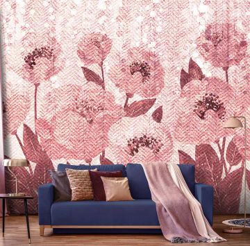 Wallpaper Fiori di papiro by Carta da Parati Artistica