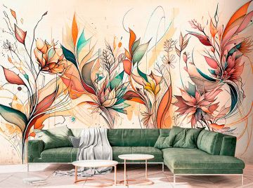 Wallpaper Foliage moderno by Carta da Parati Artistica