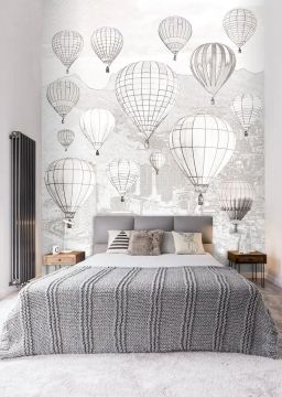 Wallpaper Mongolfiere by Carta da Parati Artistica