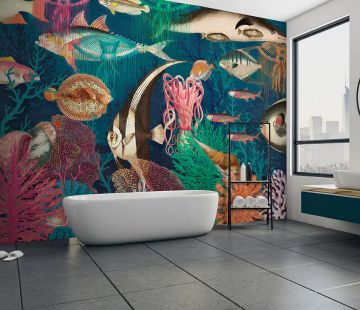 Wallpaper Sea by Carta da Parati Artistica