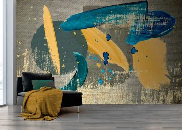 Wallpaper Tavolozza design by Carta da Parati Artistica