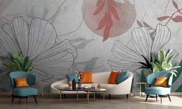 Wallpaper Bouquet by Carta da Parati Artistica