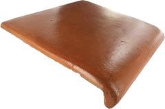 12x12 Sealed Stair Tread - Spanish Mission Red Floor Tile by Casatile