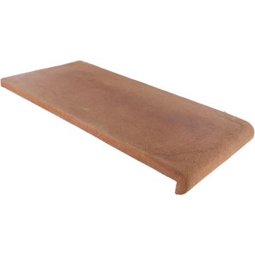 6 x 12.625 Stair Bullnose - Tierra High-Fired Floor Tile by Casatile