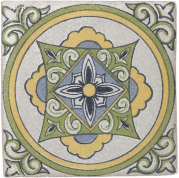 Siena Ceramic Decorative Tile: Carpineta by Casatile