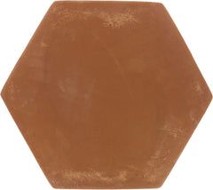 11.75 in. Unsealed Hexagon - Spanish Mission Red Floor Tile by Casatile - view 2