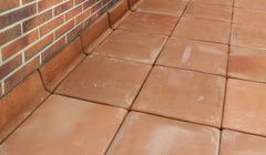 4.25 x 11.75 Unsealed Cove Base - Spanish Mission Red Floor Tile by Casatile - view 6