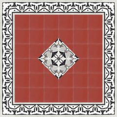 8x8 Pedrosa - Barcelona Cement Decorative Floor Tile by Casatile - view 7