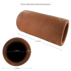 5.625 x 11.875 Wine Rack - Spanish Mission Red by Casatile - view 4