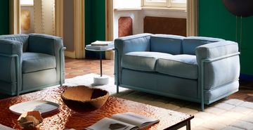 2 Fauteuil Grand Confort, petit modèle, deux places, durable by Cassina