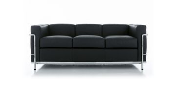 2 Fauteuil Grand Confort, petit modèle, trois places by Cassina