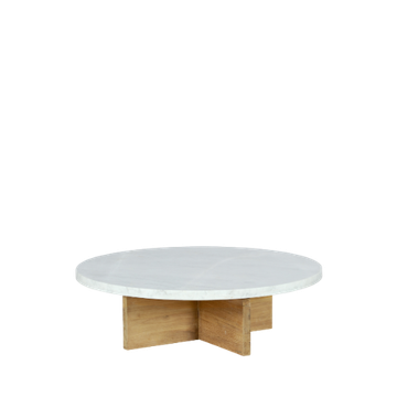 Quadrifoglio Coffee Table Marble Top by CBdesign