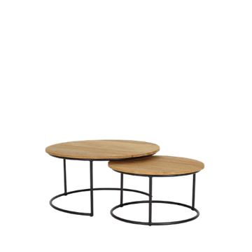 Round Coffee Table Set Of 2 by CBdesign
