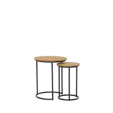 Round Side Table Set Of 2 by CBdesign