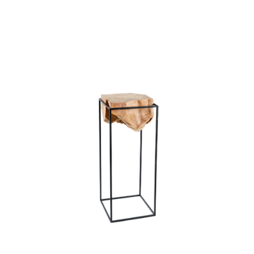 Rustic Side Table L by CBdesign