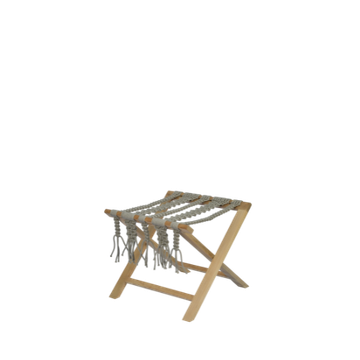Fes Folding Luggage Stool by CBdesign