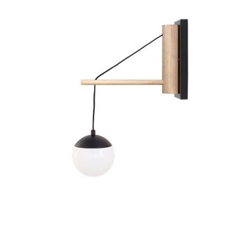 Alto 14" Wood Arm Sconce by Cedar & Moss - view 4