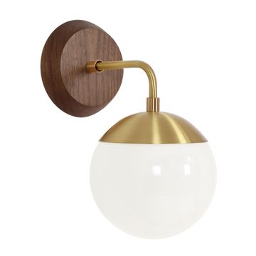 Alto Sconce 6" with Wood Canopy by Cedar & Moss - view 4