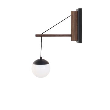 Alto 14" Wood Arm Sconce by Cedar & Moss - view 6
