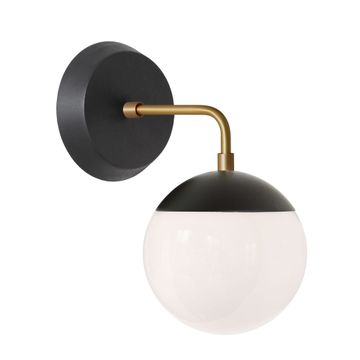 Alto Sconce 6" with Wood Canopy by Cedar & Moss - view 6