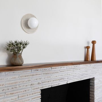 Kalpana Moon Sconce by Cedar & Moss - view 6