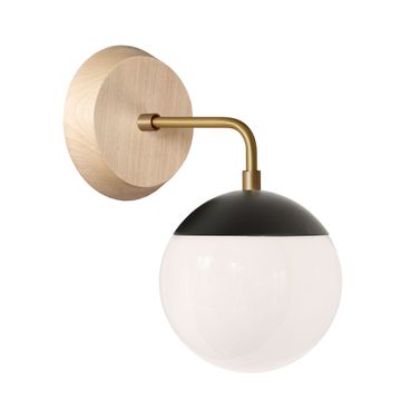 Alto Sconce 6" with Wood Canopy by Cedar & Moss - view 7