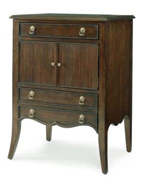 Chelsea Club Elgin Nightstand - Cognac by Century Furniture