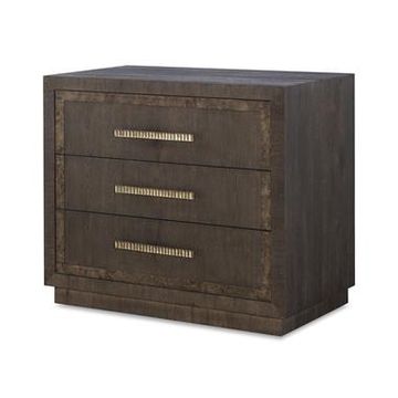 Monterey Three Drawer Nightstand - Hawthorne Dark by Century Furniture