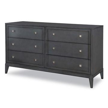 Details I Six Drawer Low Dresser by Century Furniture
