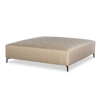 Rockford 54" Square Ottoman by Century Furniture