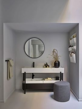 Round Mirror 60 by Ceramica Cielo