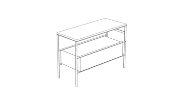 Base contenitore OP036S by Ceramica Globo