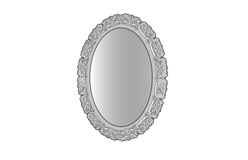 Specchio PASR38 by Ceramica Globo