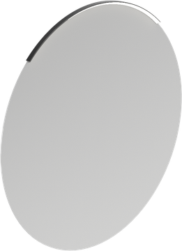 Specchiera con lampada LUNA by Ceramica Globo