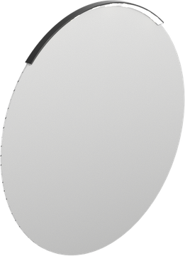 Specchiera con lampada LUNA by Ceramica Globo